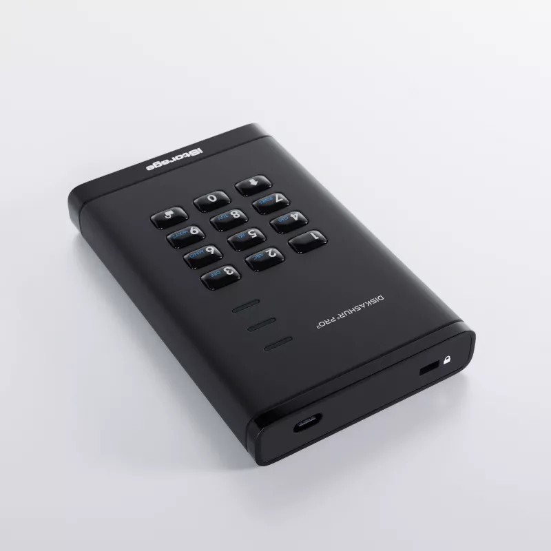 SSD iStorage 4 TB 2,5 pollici USB Type-A USB Type-C IS-DAP3-256-SSD-4000-F