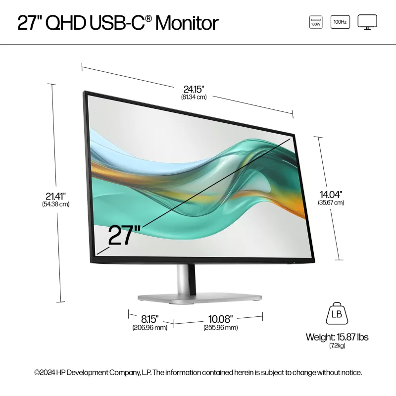Monitor HP Series 5 Pro 27 pollici QHD USB-C - 527pu