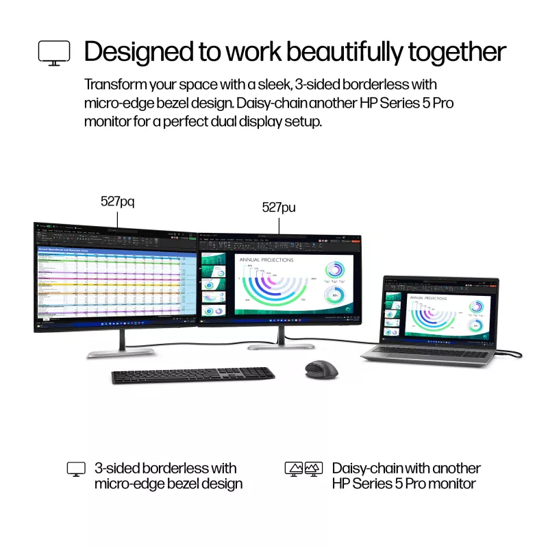 Monitor HP Series 5 Pro 27 pollici QHD USB-C - 527pu