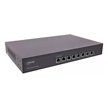 InLine 32308A switch di rete unmanaged 10G Ethernet (100/1000/10000) nero