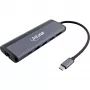 InLine hub multiplo USB-C 8-in-1, HDMI, DP, USB 3.2, PD 3.0 100W, MST