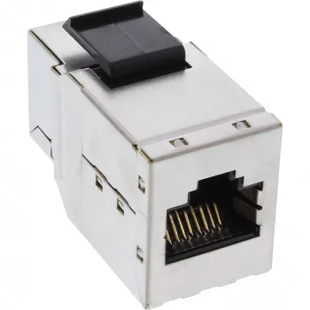 InLine modulo keystone RJ45 femmina-femmina SNAP-In Cat.6A STP