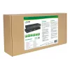 InLine 57885G Switch KVM, 2 vie, HDMI & DP, doppio monitor, 4K60Hz, hub USB, nero