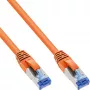 InLine cavo patch S/FTP PiMF Cat.6A senza alogeni 500MHz arancione 7,5m