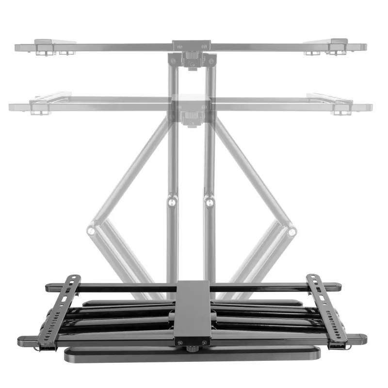 InLine supporto a parete in alluminio premium per TV a schermo piatto 37-80 pollici bianco 70 kg