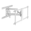 InLine supporto a parete in alluminio premium per TV a schermo piatto 37-80 pollici bianco 70 kg