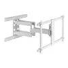 InLine supporto a parete in alluminio premium per TV a schermo piatto 37-80 pollici bianco 70 kg
