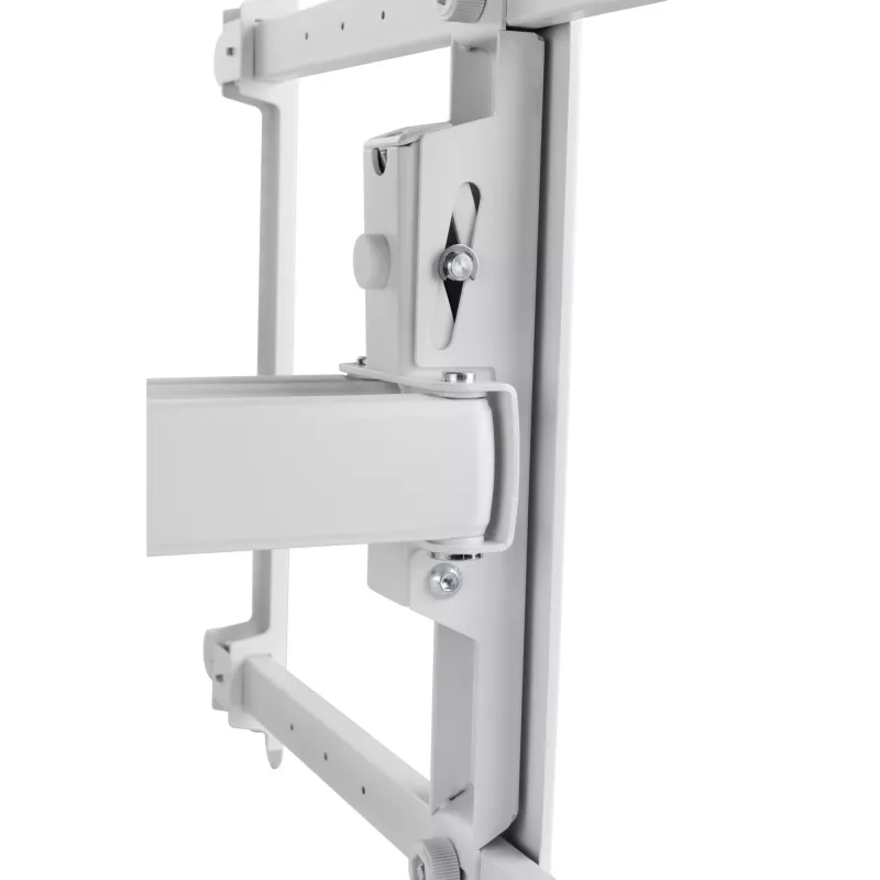 InLine supporto a parete in alluminio premium per TV a schermo piatto 37-80 pollici bianco 70 kg