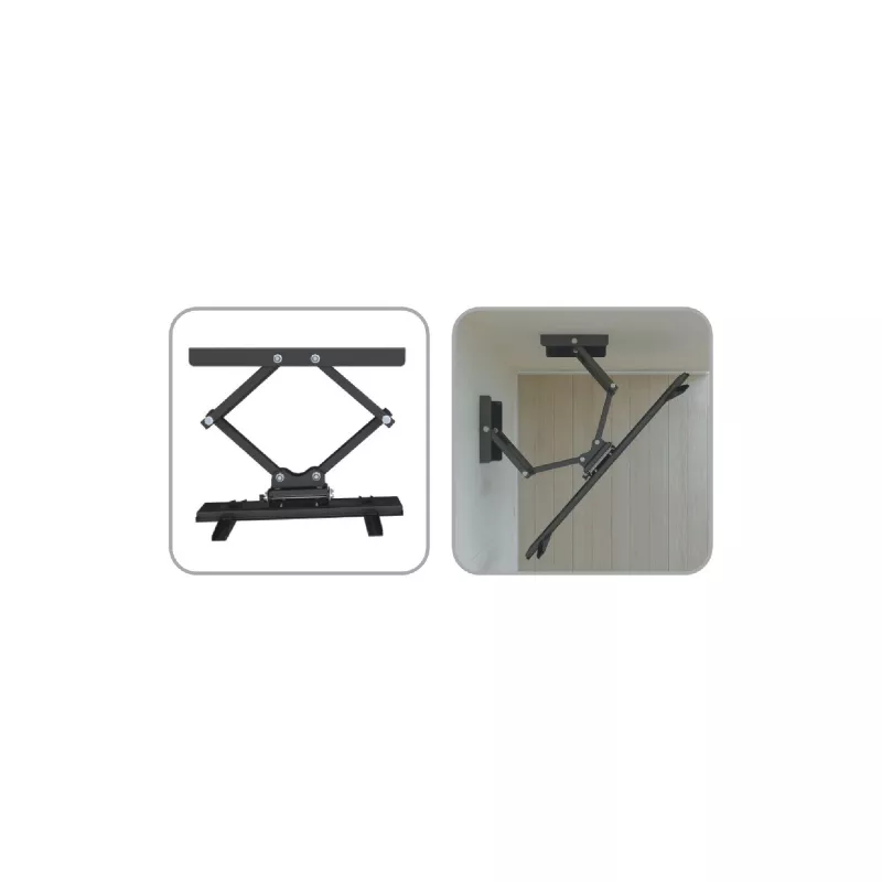 InLine supporto a parete ad angolo per TFT / LED / Plasma da 37 pollici a 63 pollici fino a 60 kg