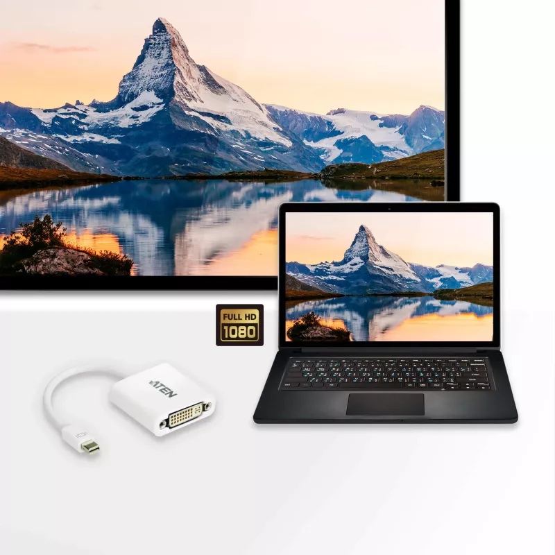Convertitore Mini DisplayPort a DVI ATEN VC960-AT