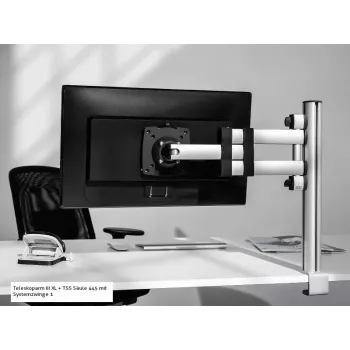 Braccio per monitor a schermo piatto Novus 968+0119+001