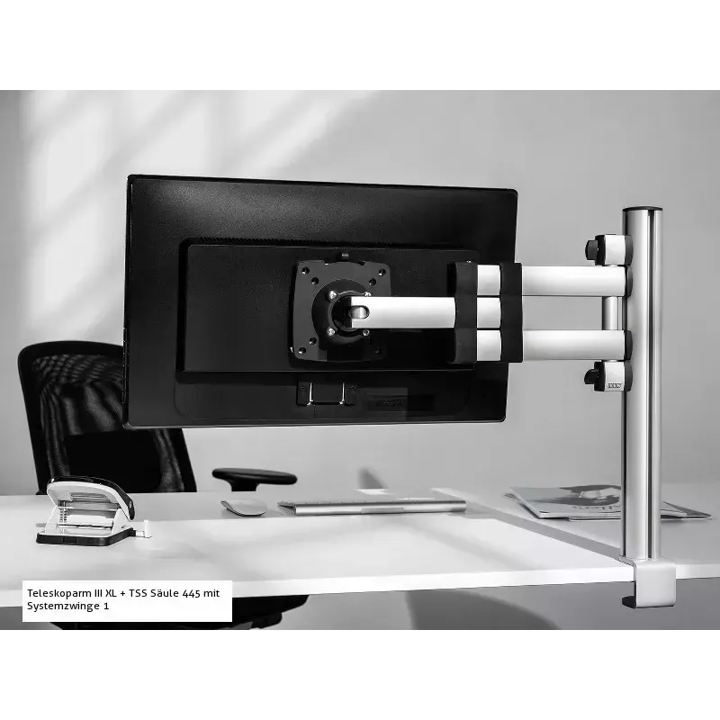 Braccio per monitor a schermo piatto Novus 968+0119+001