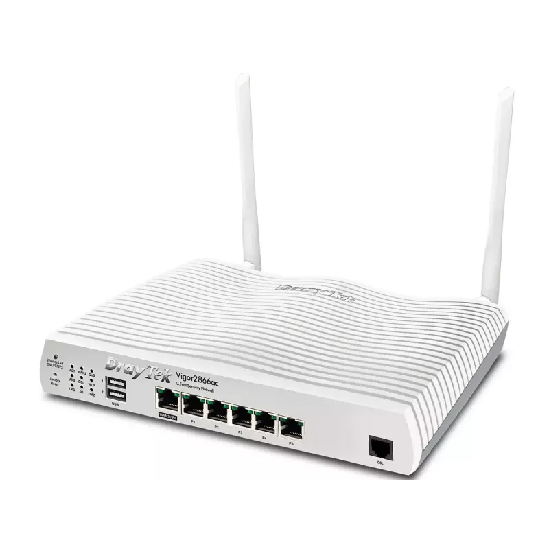 Router da tavolo DrayTek Vigor 2866AX dual-band Wi-Fi 6