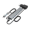 Hama 00200137 hub interfacce USB 3.2 Gen 1 (3.1 Gen 1) Type-A + Type-C 5000 Mbit/s antracite