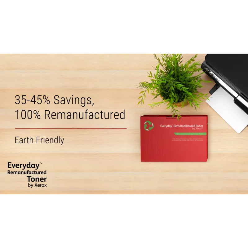 Xerox Everyday 006R03244 cartuccia di toner rigenerata, 1000 pagine, compatibile con HP CF352A, giallo