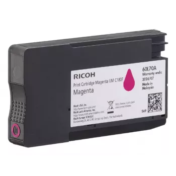 Ricoh 408519 Cartuccia d'inchiostro per IJM C180F, magenta, 1600 pagine