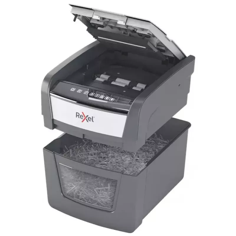 Rexel Optimum AutoFeed 45X distruggidocumenti automatico a taglio particelle P4