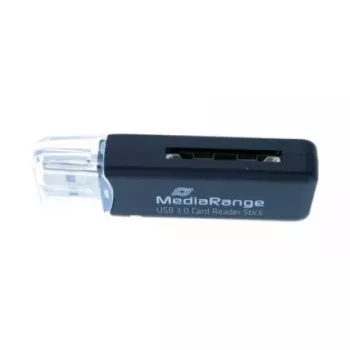 MediaRange MRCS507 Lettore di schede di memoria USB 3.0 a chiavetta, nero