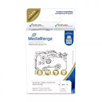 Cartuccia nastro plastificato MediaRange TZ-221