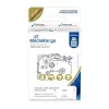 Cartuccia nastro plastificato MediaRange TZ-251 24 mm 8 m nero su bianco