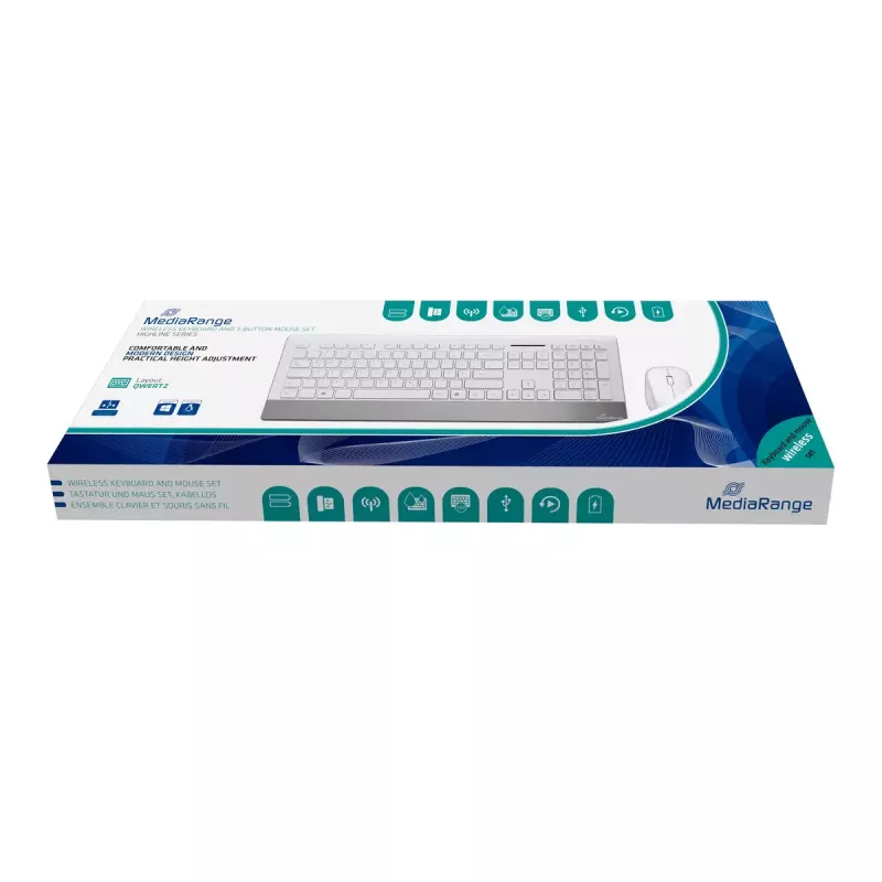 Tastiera con mouse inclusa MediaRange MROS106