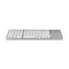 Tastiera MediaRange MROS133 Office Bluetooth QWERTZ tedesco svizzero argento