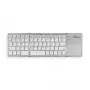 Tastiera MediaRange MROS133 Office Bluetooth QWERTZ tedesco svizzero argento