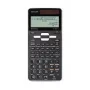 Calcolatrice Sharp SH-ELW531TG da tasca con display nera, bianca