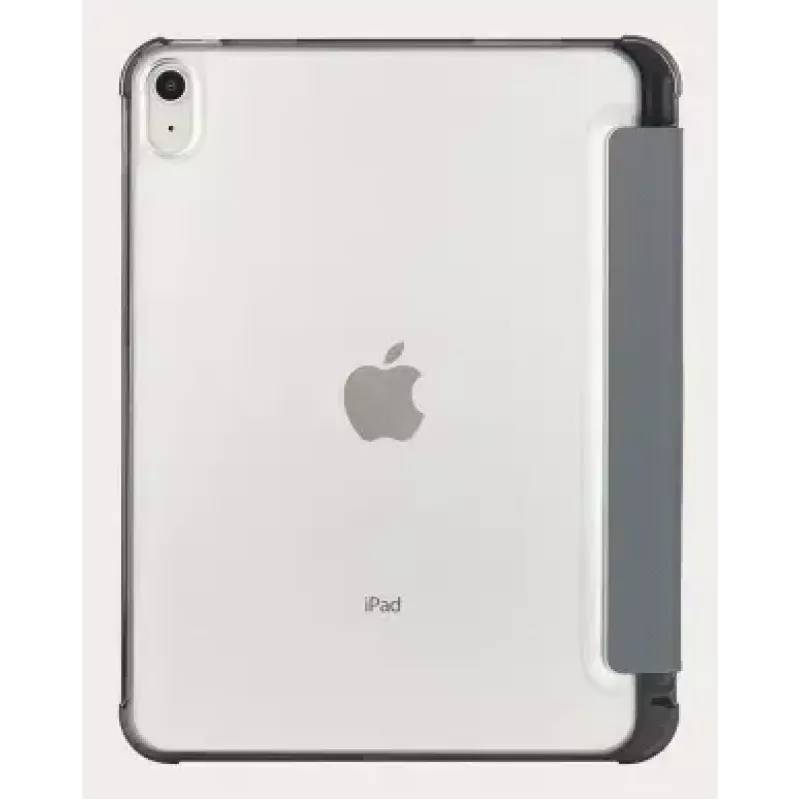 Custodia folio Tucano Satin per iPad 10,9 pollici 2022 grigio trasparente
