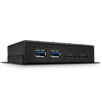 Hub USB Lindy 4 porte USB 3.2 Gen 2 Type-C hub in metallo
