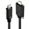 Hub USB Lindy 4 porte USB 3.2 Gen 2 Type-C hub in metallo