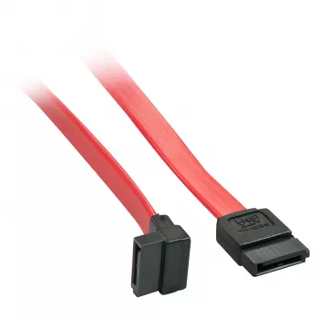 Cavo SATA III interno Lindy 0,7 m, 90°