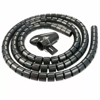Fascetta per cavi Lindy 40581 nera 1 pz.