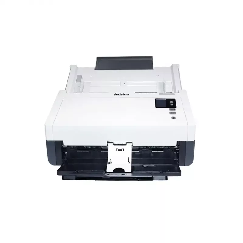 Scanner ADF Avision AD345GN — A4, 1200 x 1200 DPI, duplex, ADF da 100 fogli, CIS, bianco