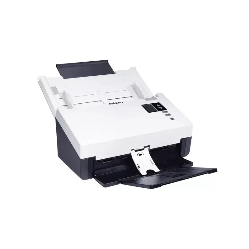 Scanner ADF Avision AD345GN — A4, 1200 x 1200 DPI, duplex, ADF da 100 fogli, CIS, bianco