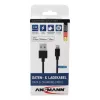 Cavo Lightning Ansmann 1700-0078 1,2 m nero