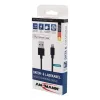 Cavo Lightning Ansmann 1700-0078 1,2 m nero