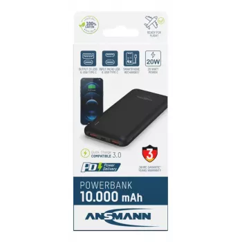 Powerbank portatile Ansmann PB320PD 10000 mAh