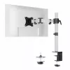 Durable SELECT Supporto per monitor 509423 per 1 monitor, fissaggio da scrivania, argento