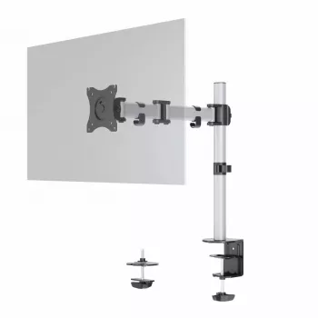 Durable SELECT Supporto per monitor 509423 per 1 monitor, fissaggio da scrivania, argento