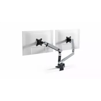 Durable SELECT PLUS Supporto per monitor 509723 con braccio per 2 monitor, fissaggio da scrivania