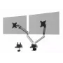 Durable SELECT PLUS Supporto per monitor 509723 con braccio per 2 monitor, fissaggio da scrivania