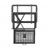 Supporto a parete per schermo piatto B-Tech BT7885/B VESA 600x400 70kg
