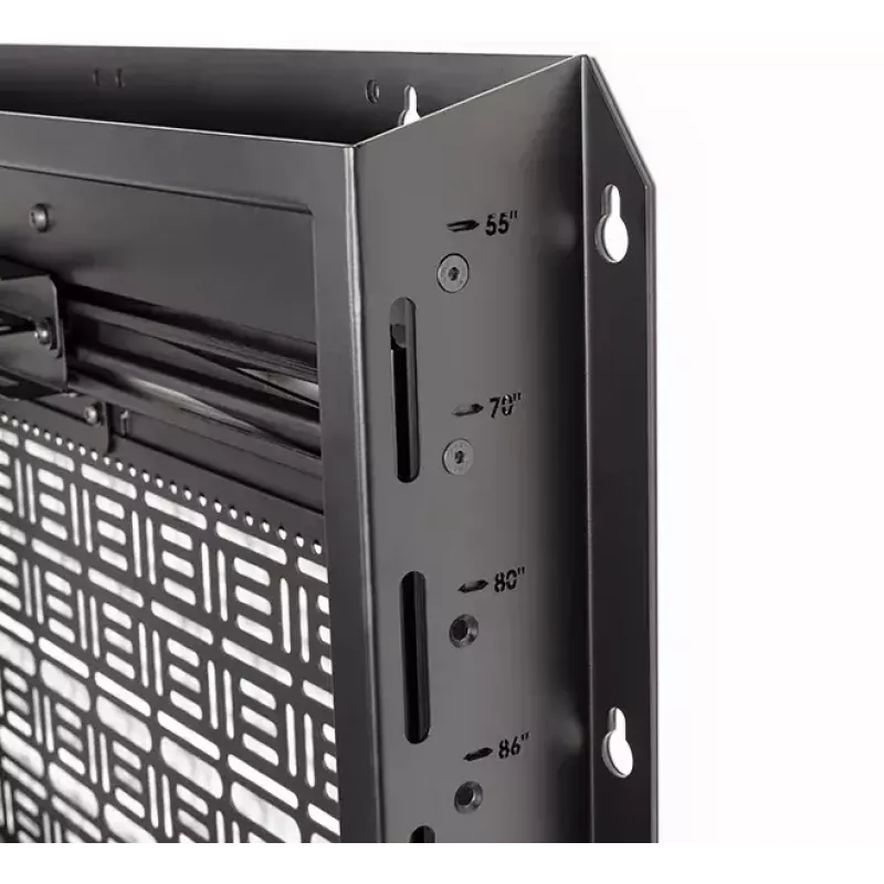 Supporto a parete per schermo piatto B-Tech BT7885/B VESA 600x400 70kg