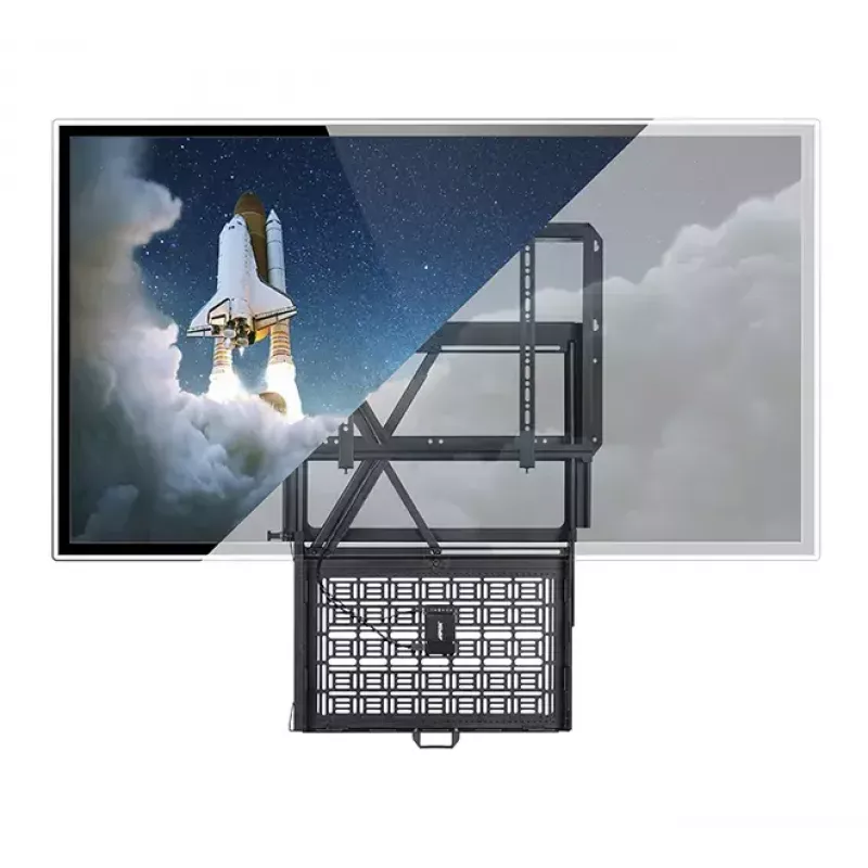 Supporto a parete per schermo piatto B-Tech BT7885/B VESA 600x400 70kg