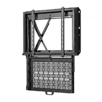 Supporto a parete per schermo piatto B-Tech BT7885/B VESA 600x400 70kg