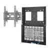 Ripiano per tubo supporto AV B-Tech BT7888/B nero, portata 10 kg
