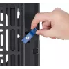 Ripiano per tubo supporto AV B-Tech BT7888/B nero, portata 10 kg
