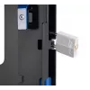Ripiano per tubo supporto AV B-Tech BT7888/B nero, portata 10 kg