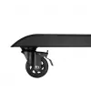 Base da pavimento B-Tech BT8380 base in metallo nero larghezza 86 mm profondità 950 mm